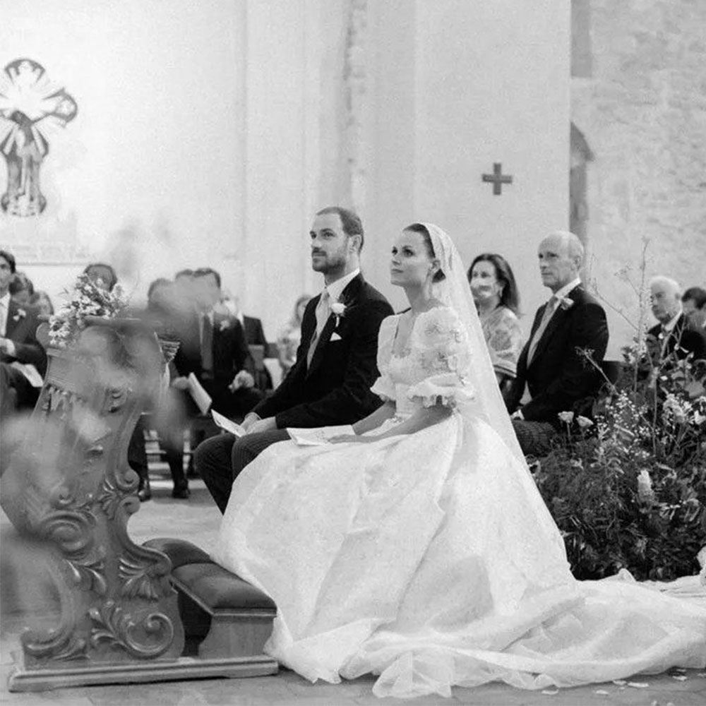 Irene Forte's Sicilian wedding